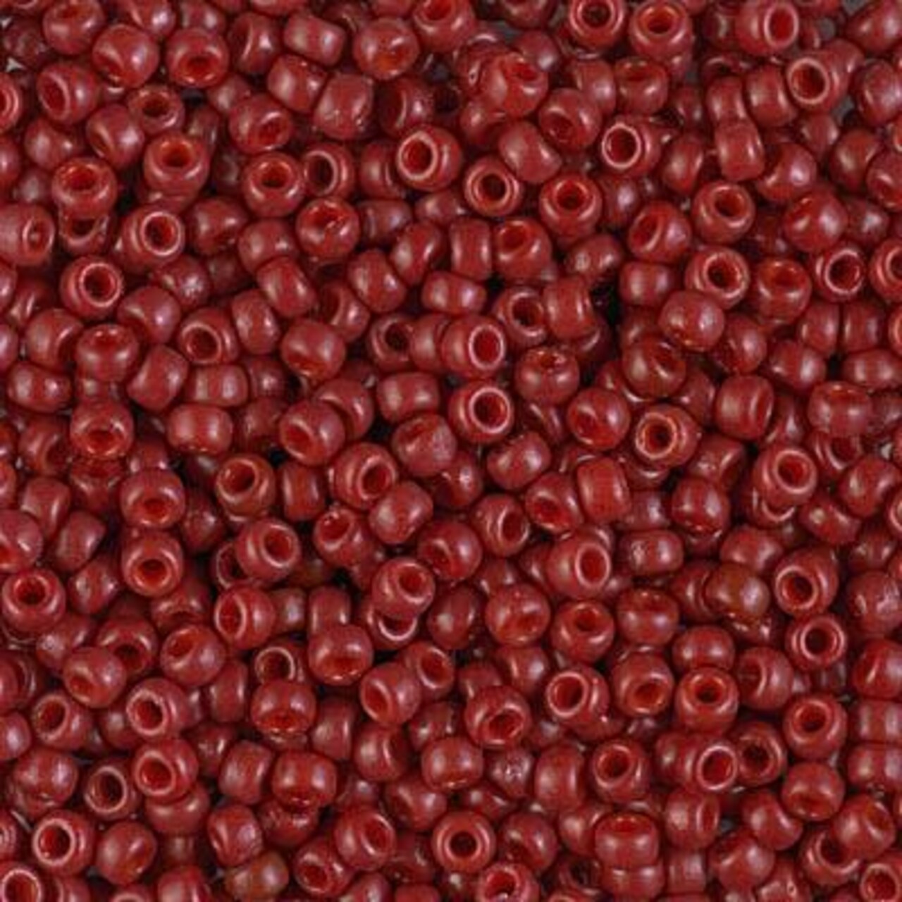 Miyuki 8 Round Seed Bead, 8-4469, Duracoat Dyed Opaque Jujube, 10 grams